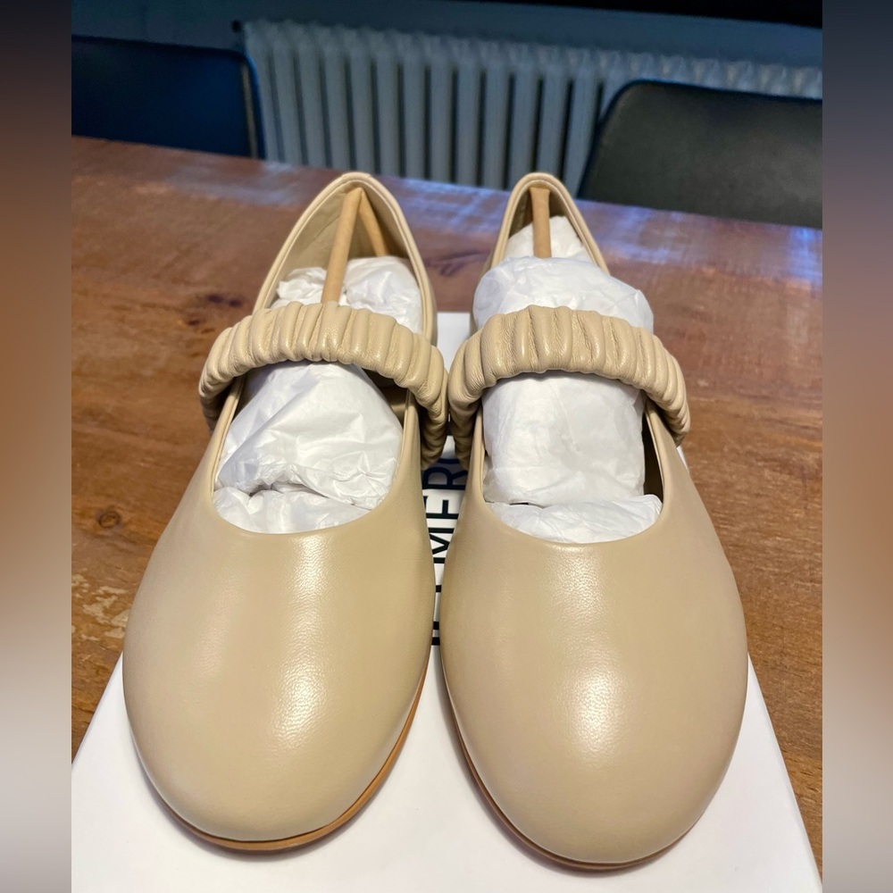Jo Mercer Freida flats, sand (cream) colour size 38. Brand new never worn - Picture 3 of 6